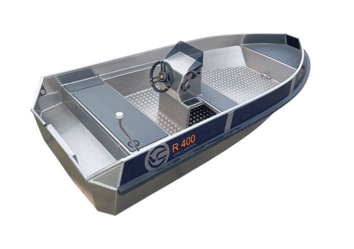 Van Campen R400 aluminium werkboot